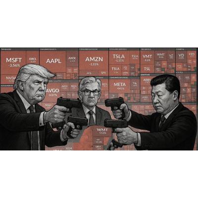 Взгляд Алёнки на рынок 2025.04.14. Тарифная война утихает, переговоры продолжаются, а наш рынок дешев