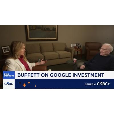 Warren Buffett: I initiated Berkshire Hathaway's investment in Alphabet - CNBC