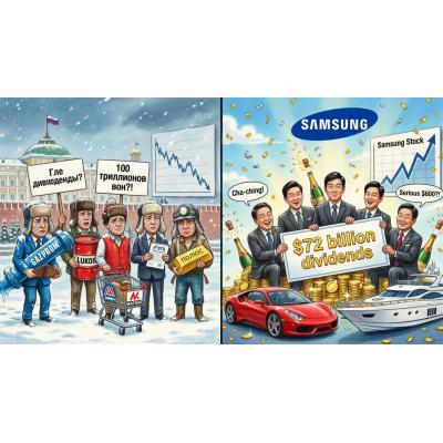 Samsung может выплатить акционерам $72 млрд из сверхприбылей - Ъ